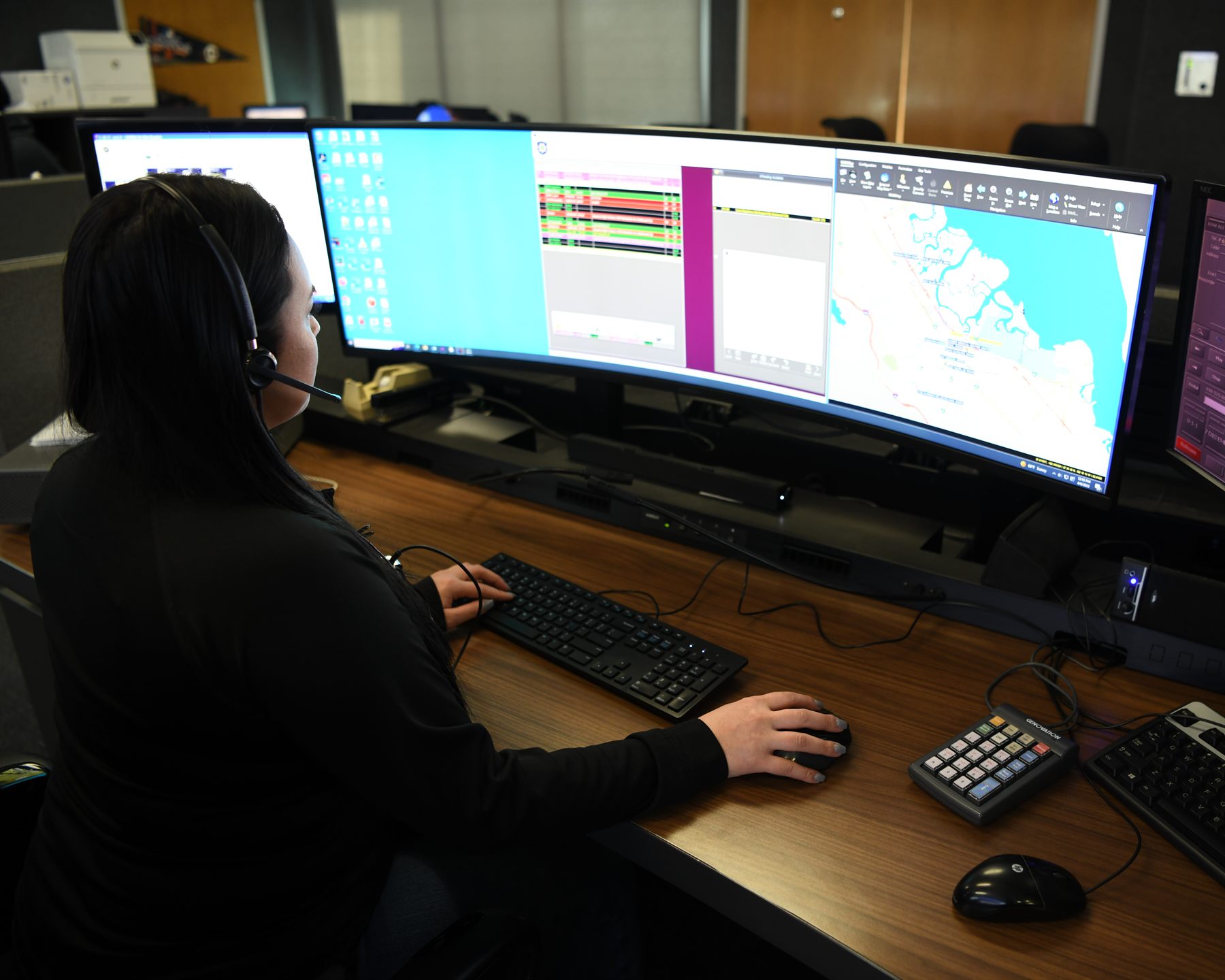 Professional staff dispatch team